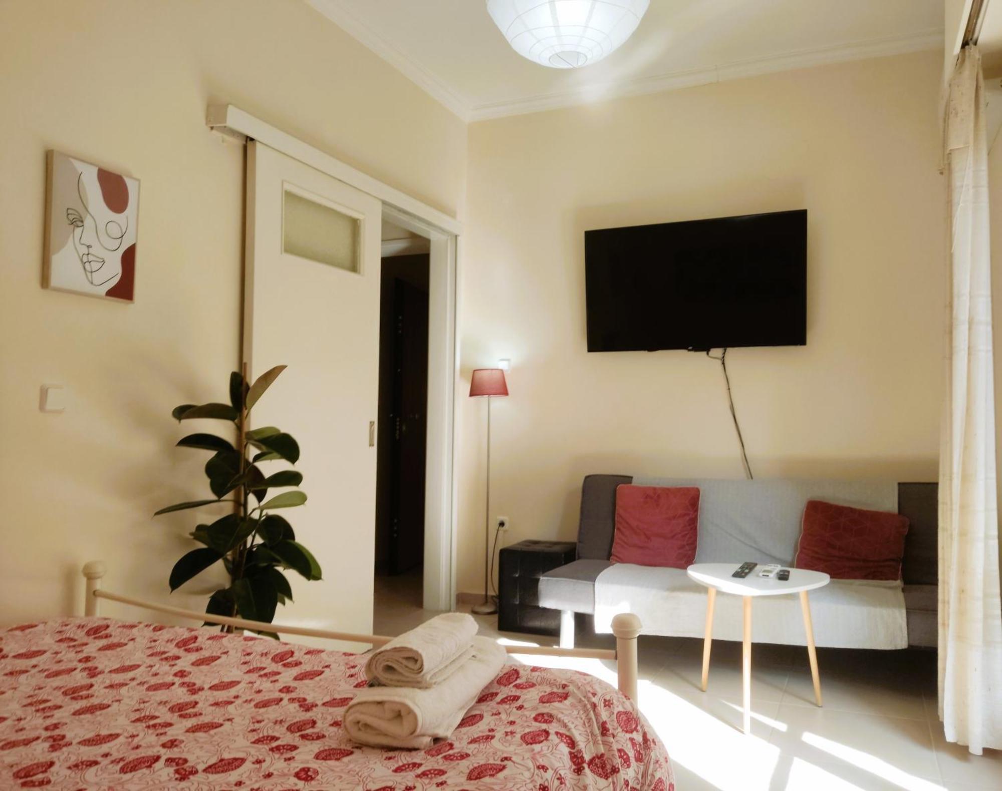 Next To Metro! Bright Apartment With Fully Equipped Kitchen Athen Eksteriør bilde